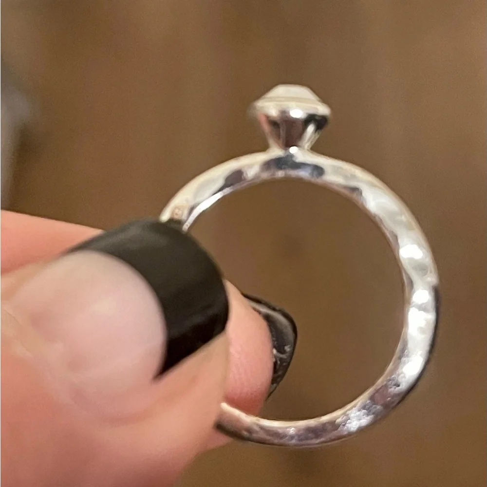 Moonstone ring - Picture 2 of 3